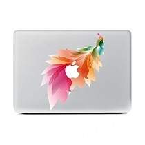 Colorful Peacock Decal dŽcoratif vinyle autocollant peau pour Apple Macbook Air Pro Retina 13 pouces