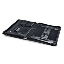 iCarryAlls Padfolio Organiseur Exécutif avec Béquille pour Microsoft Surface 3 ,Noir