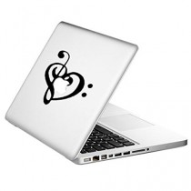 Decal Skin Hot Musical Sticker Note pour Apple Macbook Pro Laptop Air 13 '' 15 ''