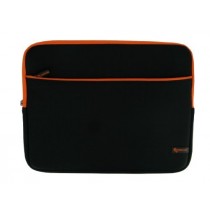 rooCASE Super Bubble Housse en néoprène pour Apple MacBook Air MC965LL/A MC966LL/A MC503LL/A MC504LL/A 13.3" Orange/noir