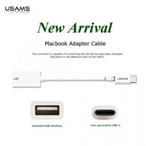 Usams 130MM Blanc Type C C‰ble Pour Charge Sync Macbook donnŽes USB-C Pour adaptateur USB
