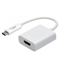 Adaptateur USB-C vers HDMI pour Macbook 12', Chromebook Pixel Edition 2015 et ordinateurs portables avec USB 3.1 type C | Résolution maximal de 4K
