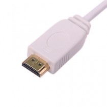 Mini DisplayPort vers câble HDMI HDTV compatible 4 K en blanc 6 pieds TV/LCD pour iMac/MacBook Pro Air
