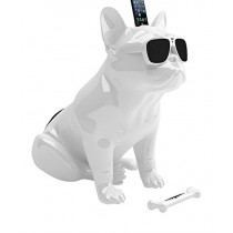 Jarre Aerobull Enceinte avec station d'accueil pour iPhone/iPod/iPad Blanc