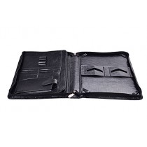 iCarryAlls Padfolio Organiseur Professionnel avec poignée pour Microsoft Surface Pro 3 / Surface Pro 4,Noir