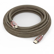 Uplink Premium - 10m HDMI câble 4K Ultra HD mâle-mâle | 4K Ultra HD 2160P / 3D | Design Câble en Nylon Tressé en cuivre