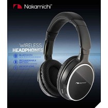 NAKAMICHI BTHP11 Casque Bluetooth Sans Fil avec micro, 18 heures longue durée