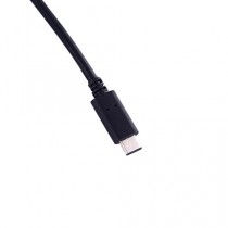 tinxi® High Speed USB 3.1 Type-C Male to Multiple 3 Port USB 3.0 Hub et RJ45 Lan Port Adapter pour Apple New MacBook 2015 Edition, Chromebook Pixel 2015 Edition et autres dispositifs de USB 3.1 Type-C (noir, connecteur en métal nickelé)