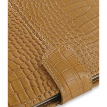 PDair BX1 Brown Crocodile Pattern Leather Case for Apple New MacBook Air 2011 11"