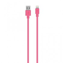 Belkin Câble de Charge et Synchronisation Lighning 3m Rose pour iPhone 5/5S/5C/SE/6/6Plus/6S/6SPlus/7/7Plus, iPad mini1/2/3/4, iPad 4, iPad Air 1/2, iPad Pro 9,7 et 12,9, iPod Touch 5G, iPod Nano 7G