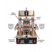 Machine professionnelle pour décoller vitre tactile 5 en 1