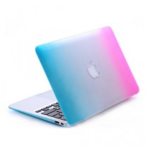 Coque rigide MacBook Air 11 degradé rose et bleu