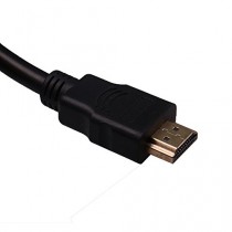 Silk Road Câble DisplayPort vers HDMI plaqué or mâle à mâle 6 pieds en noir