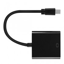 kwmobile | Adaptateur Mini Displayport vers HDMI | Compatible avec Apple MacBook et d'autres appareils | Noir