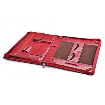 iCarryAlls Padfolio Organiseur Exécutif avec Béquille pour Microsoft Surface 3,Rouge