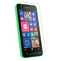 FUTLEX Nokia Lumia 635 / 630 Première Qualité Film Protection d'écran en Verre Trempé - Dureté de verre 9H - 0,33mm d'épaisseur - Transparence HD - Bords arrondis 2,5D - Antichoc - Enduit lipophobe - Toucher délicat - Verre haute qualité - Facile à instal