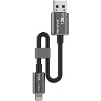 PhotoFast MemoriesCable avec 32GB de mémoire interne et prise USB 3.0 plus Lightning connecteur - pour Apple iPhone 5 / 5S / 6 / 6 Plus / 6S / 6S Plus, mini iPad 1/2 ( Retina ) / 3/4 , iPad Air 2/3 , iPad Pro