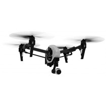 DJI Inspire DJIIN2R Drône Quadricoptère radiocommandé 1  UAV avec Vidéo Caméra Intégrée 4K Full HD et Deux Commandes - Noir/Blanc