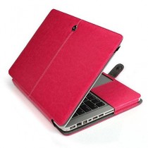Etui livre rose pour MacBook Air 13.3