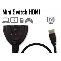 CABLING® HDMI 3 Switch Port - Superbe qualité - Full HD 1080p - HDMI v1.3b (Dernières) - 2,5 Gbps - HD-DVD - SKY-STB - PS3 - Xbox360 - Blu-Ray - Audio et Vidéo - 3 x 1 x Entrée Sortie - Ultra High Performance + Cable HDMI 2M