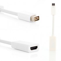 Neuftech Mini DVI (mâle) vers HDMI (Femelle) câble adaptateur pour IMAC(Intel Core Duo), MacBook, MacBook Pro, MacBook Air, Mac mini et PowerBook G4