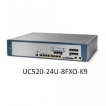 Cisco Unified Communications 520 for Small Business Passerelle VoIP 0 / 1 24 utilisateurs Ethernet, Fast Ethernet 2U montable sur rack