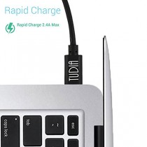 USB Type C Cable, TUDIA Câble USB 3.1 USB-C vers USB Type A, Câble Type C compatible avec Apple Macbook 12 Inch, Nokia N1, Nexus 5x 6p, Lumia 950/950XL, Oneplus 2 (Noir)