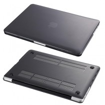 Apple MacBook Air (13.3 inch) Coque Etui de protection transparente par 32nd® - Noir
