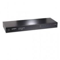 Lindy 38117 Splitter + Emetteur HDMI avec 8 ports pour Vidéoprojecteur/TV Noir