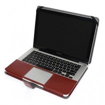 Etui livre marron pour MacBook Air 11