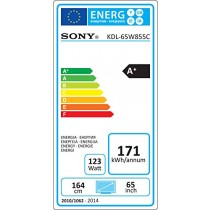 Téléviseur LED 164 cm 65 pouces Sony BRAVIA KDL65W855C EEK A