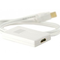 Monoprice Mini DisplayPort 1.1 mâle/USB mâle Audio vers HDMI femelle adaptateur Convertir