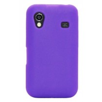 Luxburg® Housse Etui Coque Samsung Galaxy Ace silicone case TPU Indigo / violet