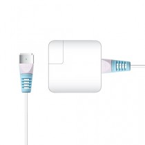 TUDIA Klip Snap On Câble de Charge Épargnant Protecteur pour MagSafe 2 (MacBook Pro with Retina display) (Bleu)