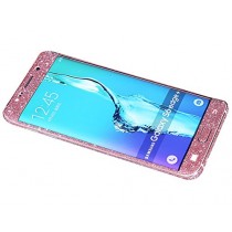 Dreams Mall(TM)Fashion Bling Brillant Autocollant Film Stikers Case Coque Protection pour Complet Corps pour Samsung Galaxy S6 Edge Plus-Rose