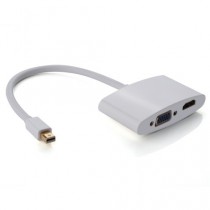 Patuoxun Thunderbolt Port Mini DisplayPort vers VGA Display Adapter Cable Port pour Apple Mac Macbook Pro Air iMac surface pro 3