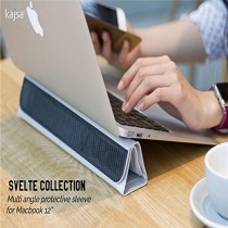 Kajsa en cuir ultra-mince pliant Folio Žtui de protection ˆ manches Pouch Sac pour Apple Macbook 12