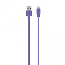 Belkin Câble de Charge et Synchronisation Lighning 3m Violet pour iPhone 5/5S/5C/SE/6/6Plus/6S/6SPlus/7/7Plus, iPad mini1/2/3/4, iPad 4, iPad Air 1/2, iPad Pro 9,7 et 12,9, iPod Touch 5G, iPod Nano 7G