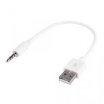 Surepromise® Cable Adaptateur USB 3.5mm Jack Data Chargeur Recharge pour Apple iPod Shuffle 1er 2e generation