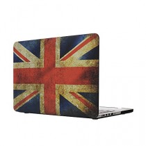 VUT PAC494 Coque pour MacBook pro 13,3" Motif UK Drapeau Multicolore