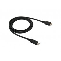 Fone-Stuff USB 3.1 de type C à Micro-B Data Sync Cable Parfait pour la synchronisation à Apple Nouveau 12 pouces Retina MacBook, Chromebook Pixel 2015 Édition et autres périphériques USB 3.0 Type-C Devices 1m - Noir