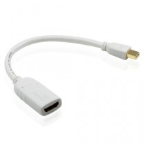 Câble Adaptateur / Convertisseur Cablesson Mini DisplayPort vers HDMI - Compatible avec Port Thunderbolt - Adaptateur VIDEO principal pour Apple iMac, Mac Mini, MacBook Pro, MacBook Air et PCs avec Mini DP **Supporte Audio** 1080p HD