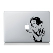Snow white Macbook Air 11 13 and Macbook 13 15 inch decal sticker (autocollant) (Blanche-Neige) Apple Laptop