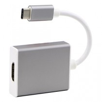 benfei USB 3.1 type C vers VGA HDMI HDMI 1080p HDTV Câble adaptateur avec étui en aluminium pour 2015 New 30,5 cm MacBook