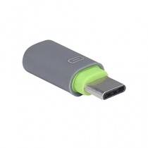 Voberry® Connecteur de Convertisseur USB 3.1 Type-C Mâle vers Micro USB Femelle Connector pour Oneplus 2, Nokia, Meizu Mx Pro 5, MacBook 12'' (Vert)