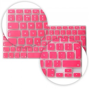 ineway Mat Surface Étui Coque rigide en caoutchouc avec protection d'écran pour Apple MacBook Air 33,8 cm (A1466 et A1369), 33,8 cm Air, UE set-single couleur, plastique, EU set-NC-Pink, Mac 13.3 AIR case-3 in 1 set(EU keyboard)