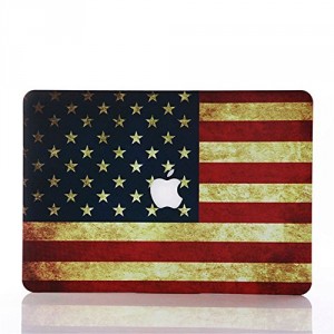 arlybaba US/UK/CA Drapeau national Étui pour MacBook Air 27,9 cm 33 cm Pro 33 cm 38,1 cm + écran Retina  - Macbook Air 13 inch-US