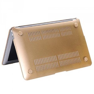 Pour MacBook Air 13 inch Case, Moonmini® Coque de Protection en Dur PC MacBook Air 13 inch, Doré