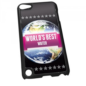 Serveur Noir pour iPod Touch 5 Motif 1034 Rose Worlds Best Job