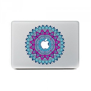 Colorful peau Flower Decal Sticker Vinyl Pour Macbook